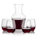Summit Carafe & Stanford Stemless Wine