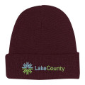 KNIT BEANIE WITH CUFF