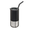Bondi Double Wall Tumbler w/ Straw -18oz