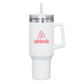 Makena Handle Travel Mug w/Straw - 40oz