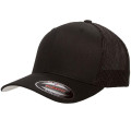 Flexfit® 6 Panel Fitted Trucker Cap