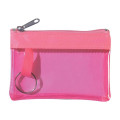 Translucent Zippered Coin Pouch
