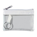 Translucent Zippered Coin Pouch
