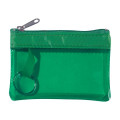 Translucent Zippered Coin Pouch