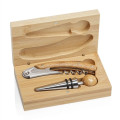 Bamboo Wine Accessory Set