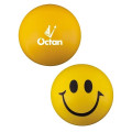 Round Smiley Face Shape Stress Ball