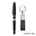 Cerruti 1881® Bicolore Rollerball Pen & Zoon Key Ring Set