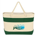 Large Cruising Tote Bag With Rope Handles