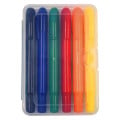 6-Piece Retractable Crayons In Case