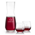 Mason Carafe & Garland Stemless Wine