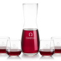 Mason Carafe & Garland Stemless Wine