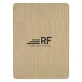 Woodgrain Wireless Charging Mouse Pad With Phone Stand