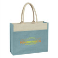 Jute Tote Bag With Front Pocket