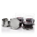 Baldoni Coasters & Dunhill Stemless Wine Set