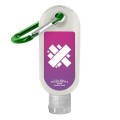 SPF-30 Sunscreen in Clear Bottle with Carabiner - 1.9 oz.