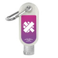 SPF-30 Sunscreen in Clear Bottle with Carabiner - 1.9 oz.