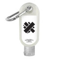 SPF-30 Sunscreen in Clear Bottle with Carabiner - 1.9 oz.