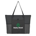 Non-Woven Voyager Zippered Tote Bag