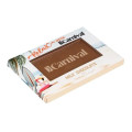 Rectangle Etched Milk Chocolate Bar- Window Box