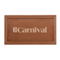 Rectangle Etched Milk Chocolate Bar- Window Box