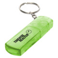 WHISTLE, LIGHT AND COMPASS KEY CHAIN