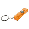WHISTLE, LIGHT AND COMPASS KEY CHAIN