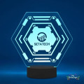 mr.BriteSign LED Acrylic Sign - Hexagon