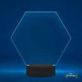 mr.BriteSign LED Acrylic Sign - Hexagon