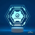 mr.BriteSign LED Acrylic Sign - Hexagon