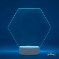 mr.BriteSign LED Acrylic Sign - Hexagon