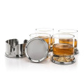 Baldoni Coasters & Marbella On-the-Rocks Set