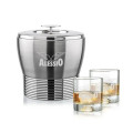 Genoa Ice Bucket & Marbella On-the-Rocks Set