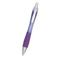 Rio Ballpoint Pen With Contoured Rubber Grip
