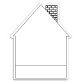 Memo Board House w/ Rem Adh