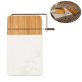 Marble and Bamboo Cutting Board