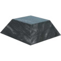 Large Black Marble Pyramid Base