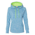 J. America Women's Cosmic Fleece Hooded Sweatshirt