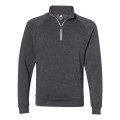 J. America Men's Triblend Quarter-Zip Sweatshirt