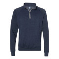 J. America Men's Triblend Quarter-Zip Sweatshirt
