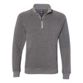 J. America Men's Triblend Quarter-Zip Sweatshirt
