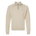 J. America Men's Triblend Quarter-Zip Sweatshirt