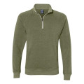 J. America Men's Triblend Quarter-Zip Sweatshirt