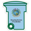 Go Green Recycling Bin Magnet