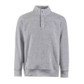 J. America Men's Ripple Fleece Snap Sweatshirt