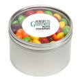 Skittles® in Lg Round Window Tin