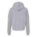 J. America Women's Crop Hooded Sweatshirt