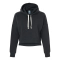 J. America Women's Crop Hooded Sweatshirt