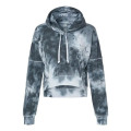 J. America Women's Crop Hooded Sweatshirt
