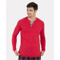Boxercraft Unisex Henley Long Sleeve T-Shirt