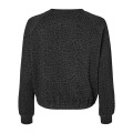 LAT Women's Relaxed 3-End Boxy Fleece Crewneck Sweatshirt